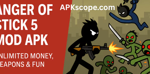 Anger of Stick 5 MOD APK Download free for Android